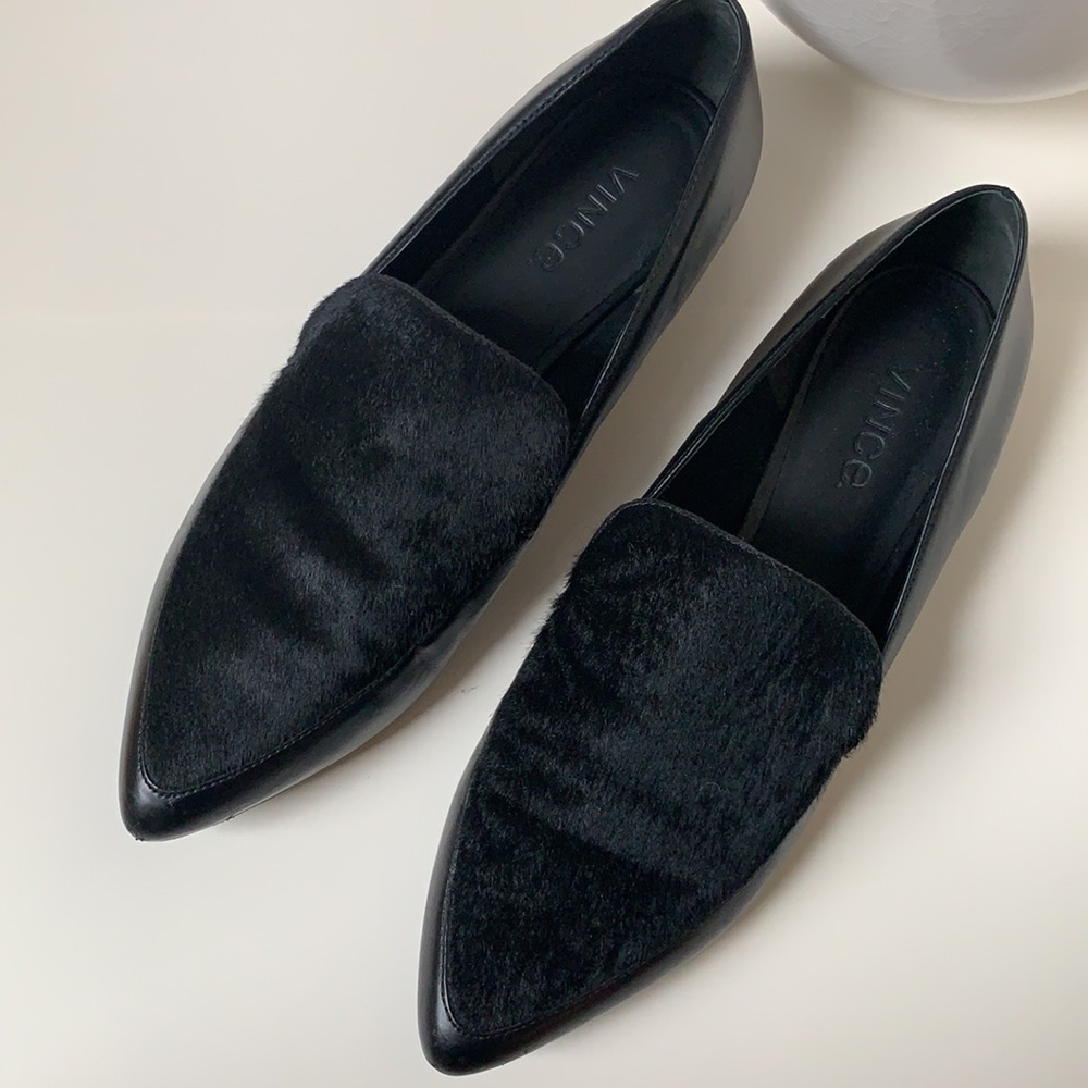VINCE Ponyhair Loafers Flats Slip-Ons US Size 10/ Euro Size 41.5